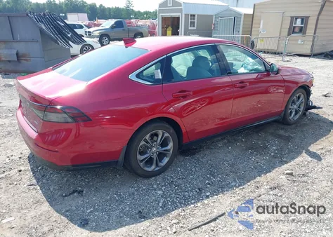 2023 Honda Accord Hybrid Ex-L из США, поврежденный, VIN 1HGCY2F68PA018233